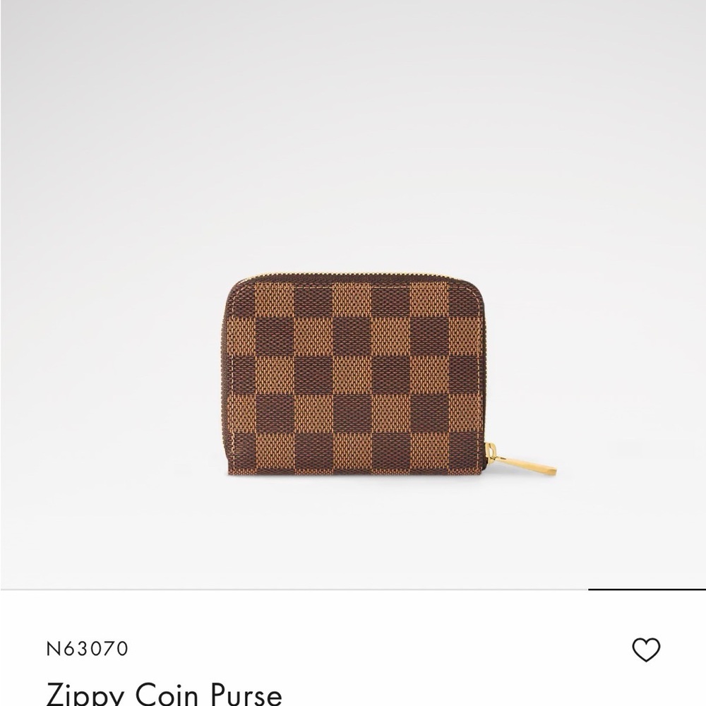 Louis Vuitton Damier Ebene Zippy Coin Purse - Picture 4 of 6